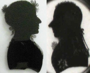 Mary, Countess of Chatham and John, 2nd Earl of Chatham by Charles Rosenburg (ca 1800)