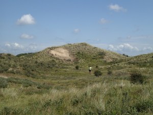 Dunes between Castricum and Beverwijk. If you squint you can juuuust see my husband