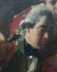 John, 2nd Earl of Chatham, in John Singleton Copley's "The Death of the Earl of Chatham" (1779)