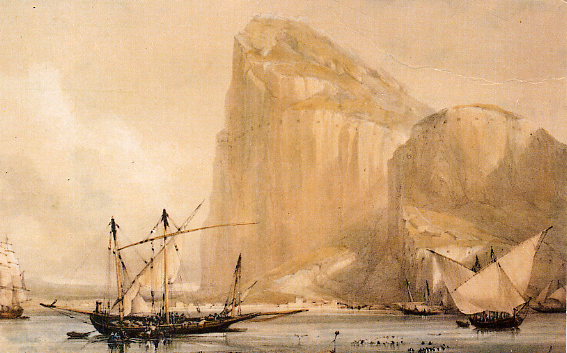 rock_of_gibraltar_1810