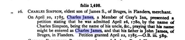 james or simpson grays inn